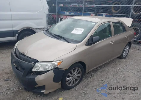 2009 Toyota Corolla Le из США, поврежденный, VIN 1NXBU40EX9Z127288